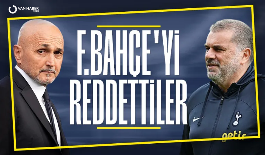 Luciano Spalletti ve Ange Postecoglou'dan Fenerbahçe'ye ret