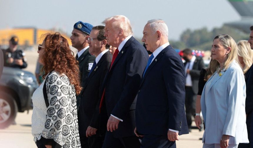 Donald Trump, İsrail'e indi: Ateşkes sürecek