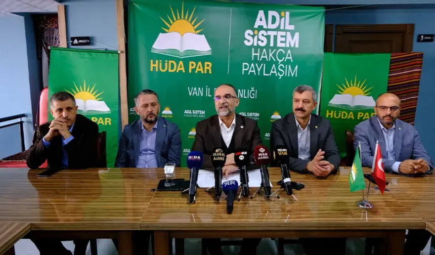 Hüda Par’dan Van çalıştayı hazırlığı: Genel Başkan Yardımcısı Sağlam açıklama yaptı