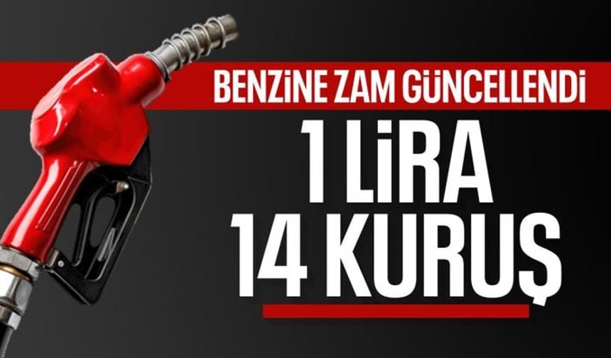Benzine zam geliyor