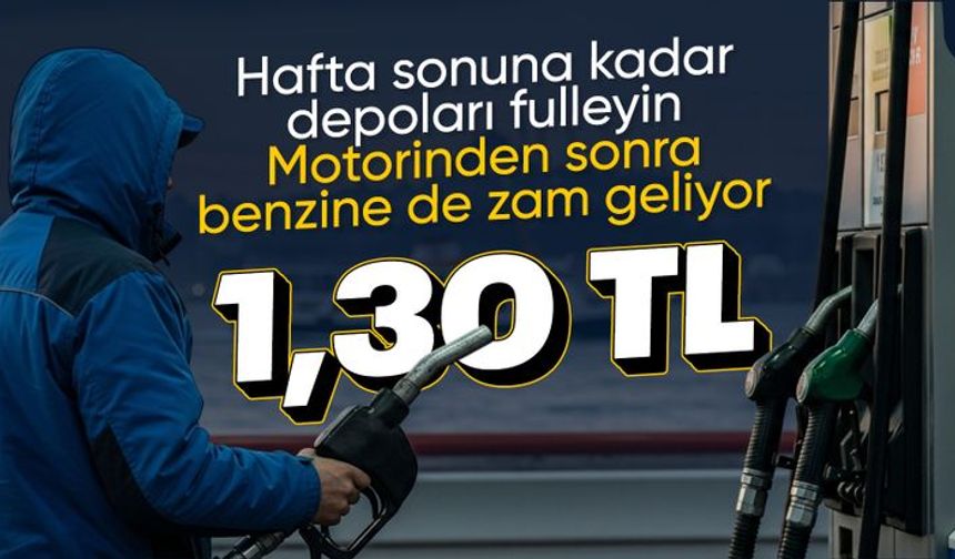 Benzine zam yolda