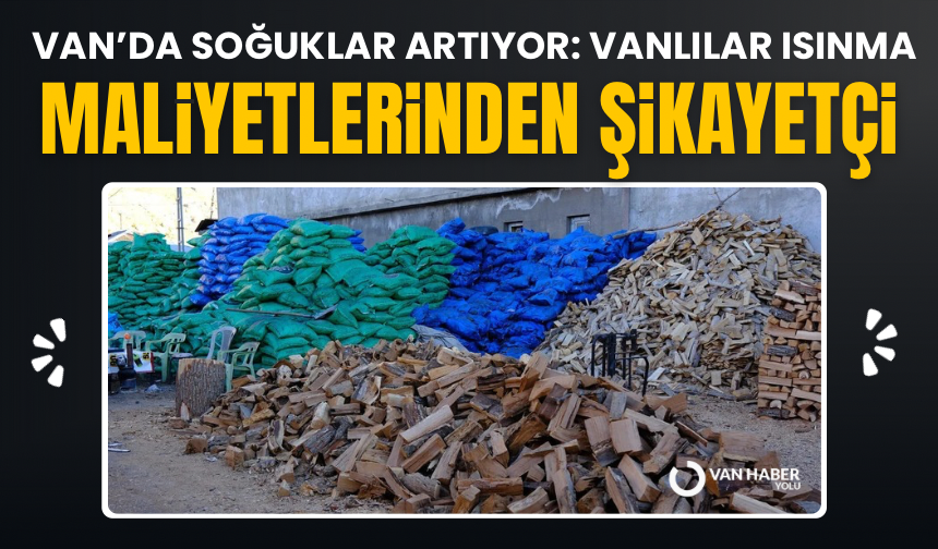 Van’da soğuklar artıyor: Vanlılar ısınma maliyetlerinden şikayetçi
