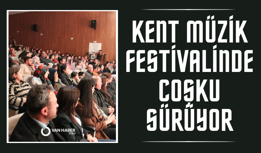 Kent Müzik Festivali’nde coşku sürüyor