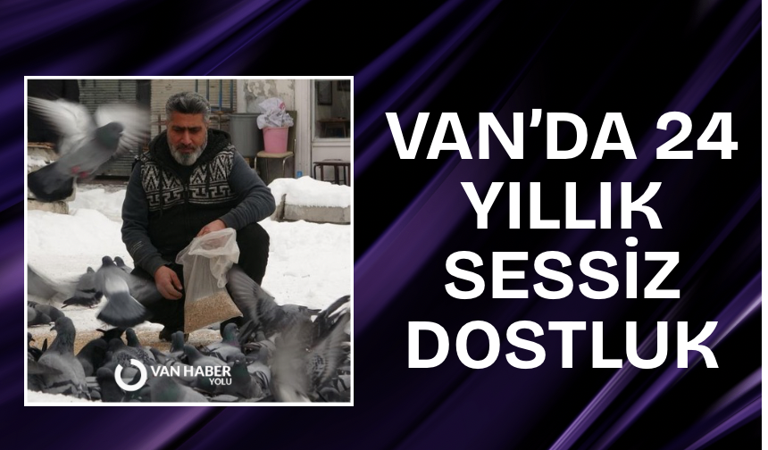 Van’da 24 Yıllık Sessiz Dostluk: Binlerce Güvercin Kartpostallık Görüntüler Oluşturdu