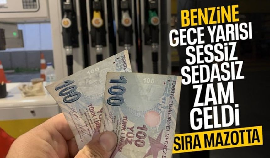 Benzine zam geldi! Motorine Cumartesi günü büyük artış