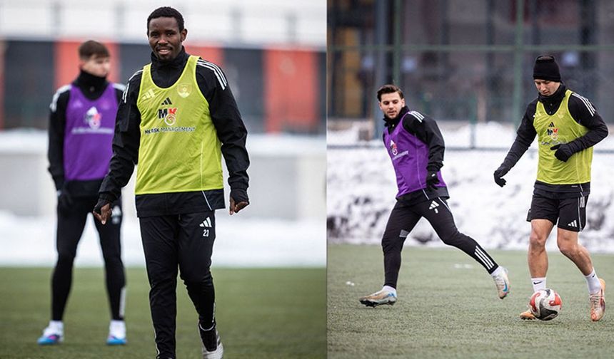 Vanspor’un yeni transferleri ilk idmana çıktı