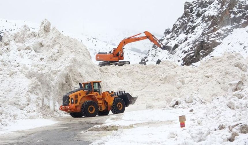 Van’da kar yağışı yolları yeniden kapattı