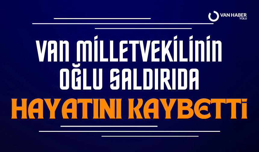 Eski Van milletvekilinin oğlu saldırı sonrası hayatını kaybetti