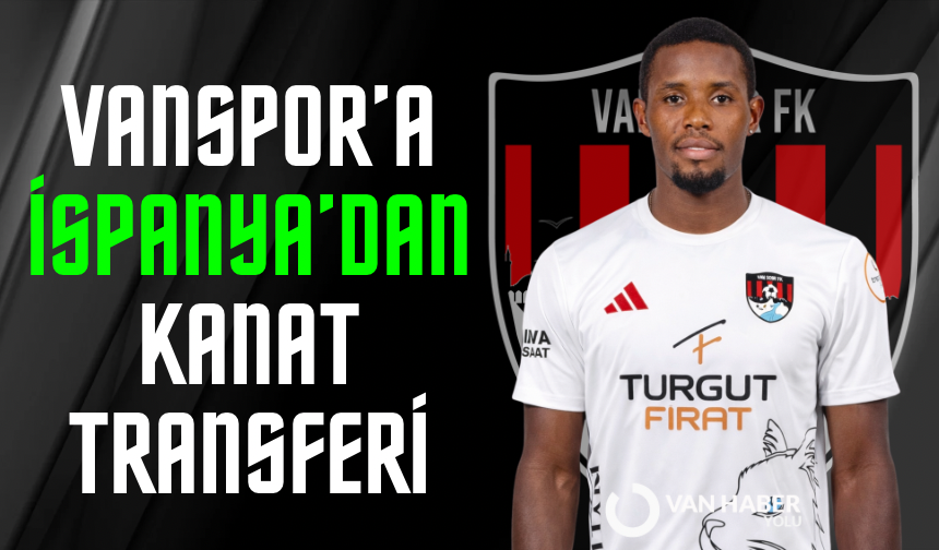 Vanspor’a İspanya’dan kanat transferi: 1.5 yıllık sözleşme imzaladı