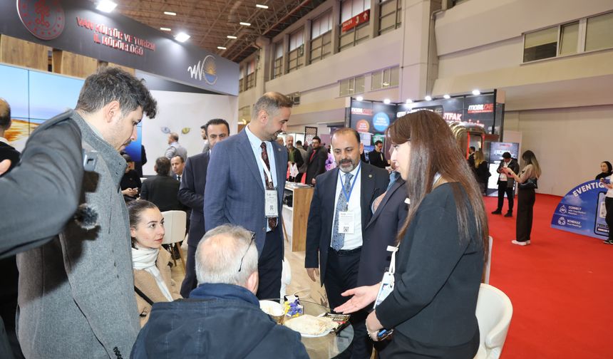 EMITT 2026’da Van rüzgarı! Van standına yoğun ilgi