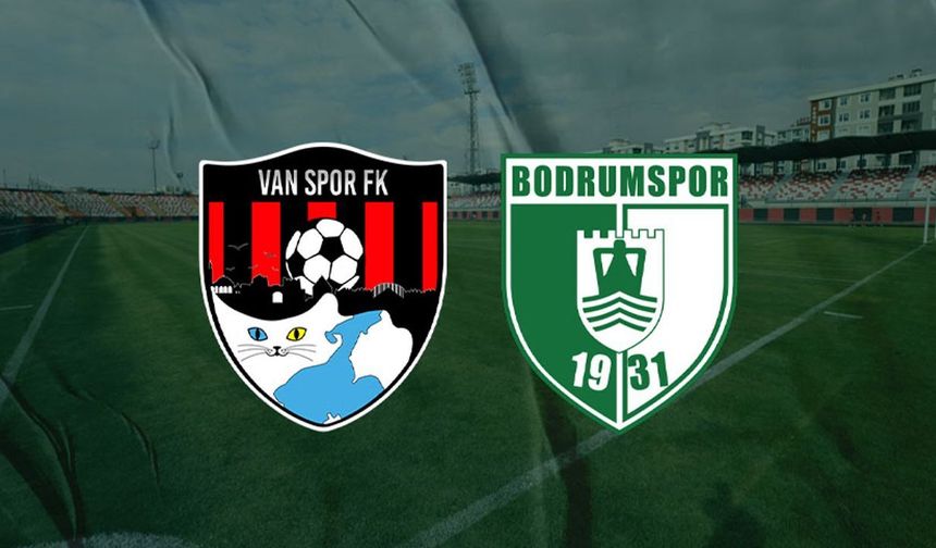 Vanspor – Bodrum FK maçı canlı yayınlanacak mı? Hangi kanalda, saat kaçta?