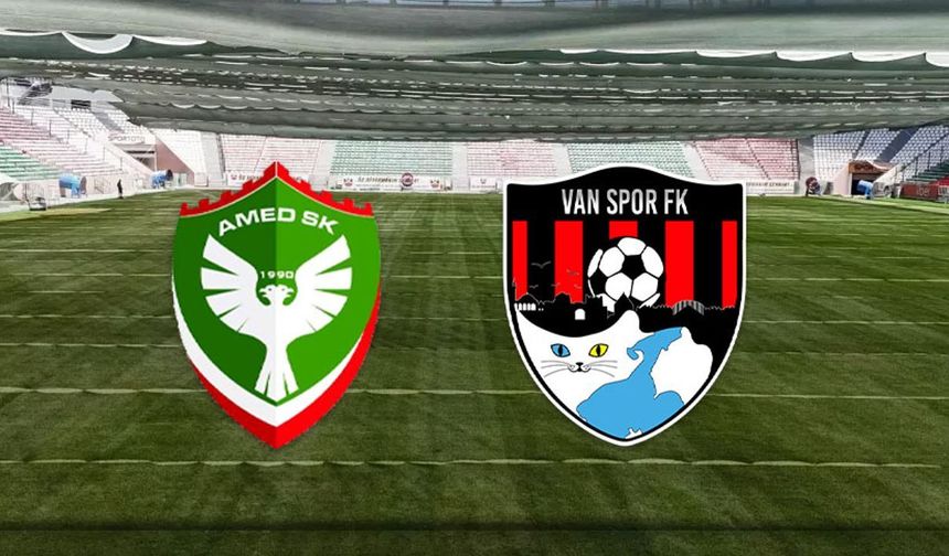 Amedspor – Vanspor maçını 3 kanal canlı yayınlayacak