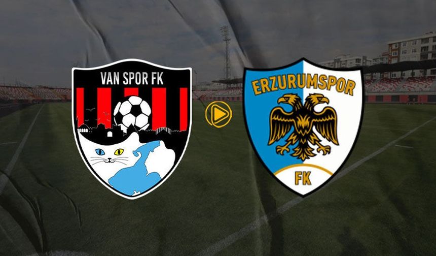 Vanspor – Erzurumspor maçı 3 kanaldan canlı yayınlanacak! İşte saat ve yayın bilgileri