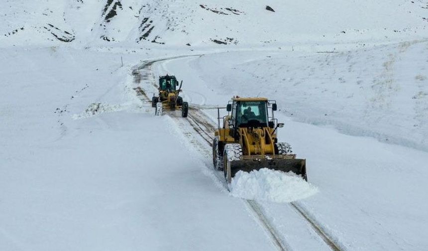 Van’da kapalı yollar 11’e düştü!