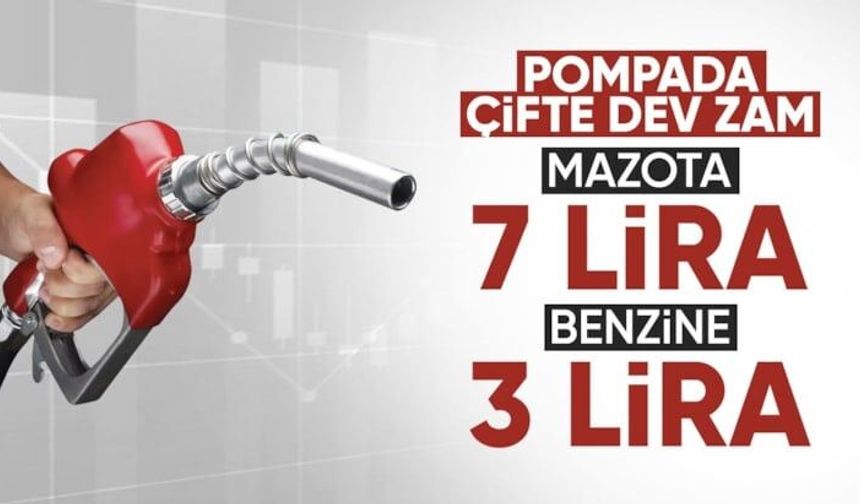 Akaryakıta tarihin en büyük zammı geliyor