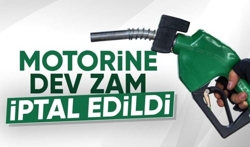 Motorine gelecek dev zam iptal edildi! Fiyatlar değişmedi