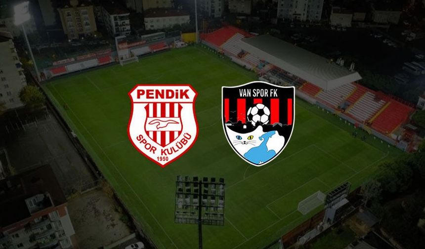 Pendikspor – Vanspor maçı hangi kanalda? İşte canlı yayın bilgileri