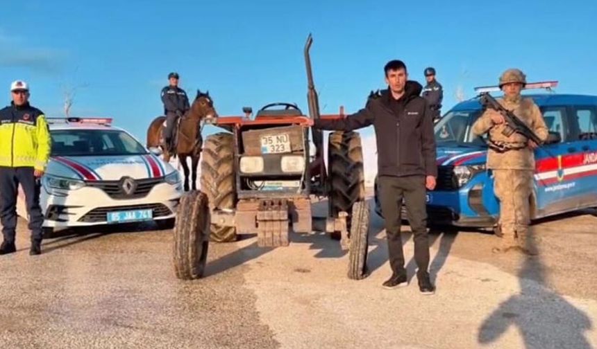 Muğla'da 21 yıl önce çalınan traktör Van’da bulundu