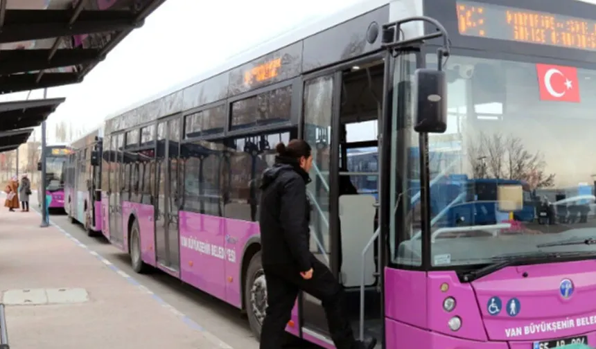 Van’da bayramda ulaşım ücretsiz olacak
