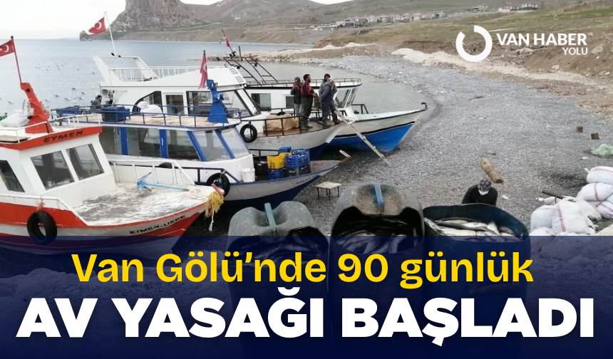 Van Gölü’nde 90 günlük av yasağı başladı
