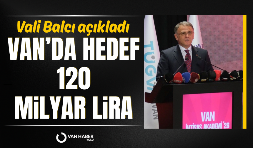 Yatırımlar hızlandı: Van’da hedef 120 milyar lira